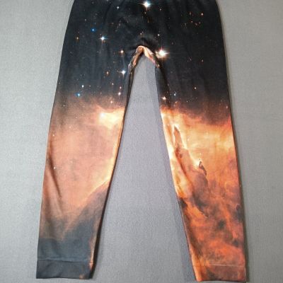 Connection 18 Seamless Womens Yoga Pants Leggings Size XL Space Galaxy Print